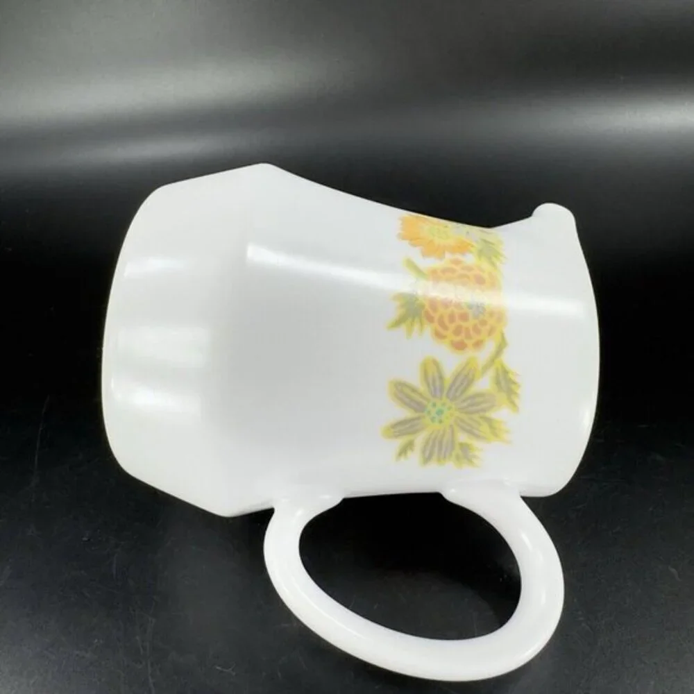 Noritake PROGRESSION‎ Porcelain Small Pitcher Creamer Sunny Side Japan Vintage
